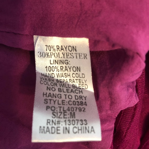 Umgee Boho Embroidered Flutter Sleeves E1-1580 - Picture 7 of 8